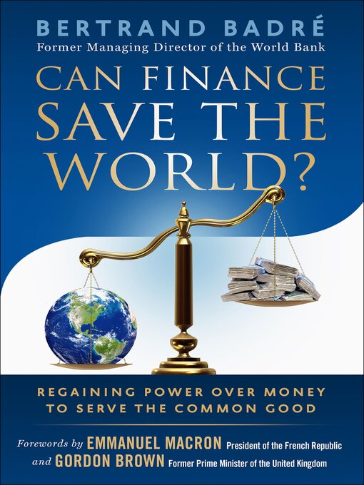 Cover image for Can Finance Save the World?